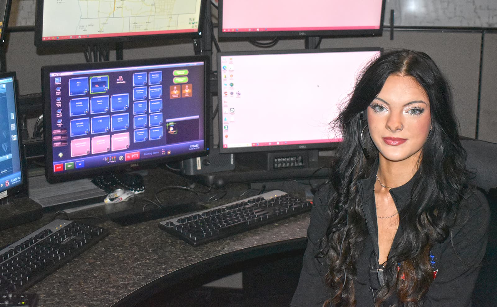 Morgan County 911 dispatcher Gattaca Daniels profiled in Behind the Badge