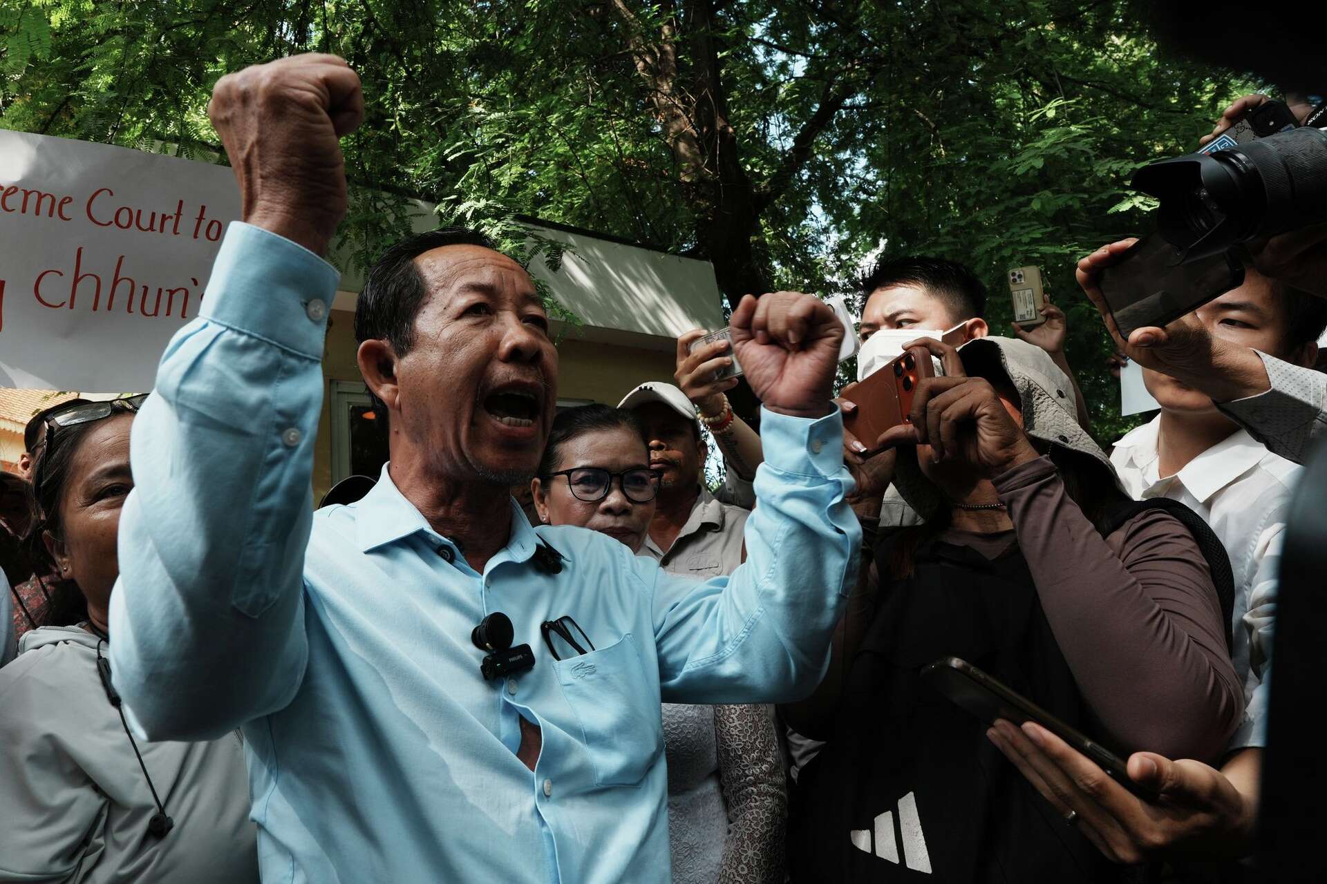Cambodia opposition figure seeks to overturn incitement conviction
