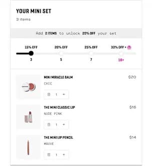 Jones Road Beauty mini sale offers up to 30% off Miracle Balm kits