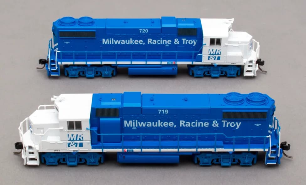 Atlas releases N scale MR&T GP38-2 locomotives with ESU sound