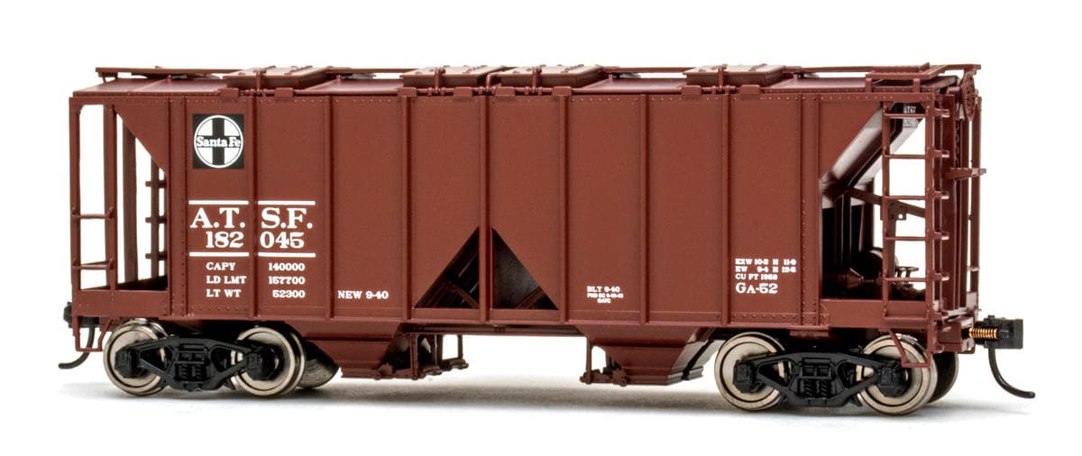Walthers releases HO ACF two-bay covered hopper for era-flexible freight service