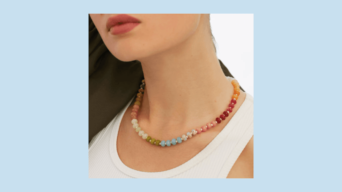 Bright Chunky Beaded Necklaces Dominate Spring 2026 Runways and Retail