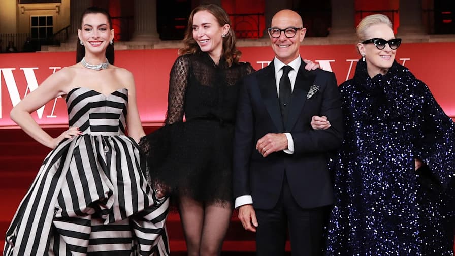 Emily Blunt Stuns in Mikimoto Pearl Choker at Devil Wears Prada 2 Premiere