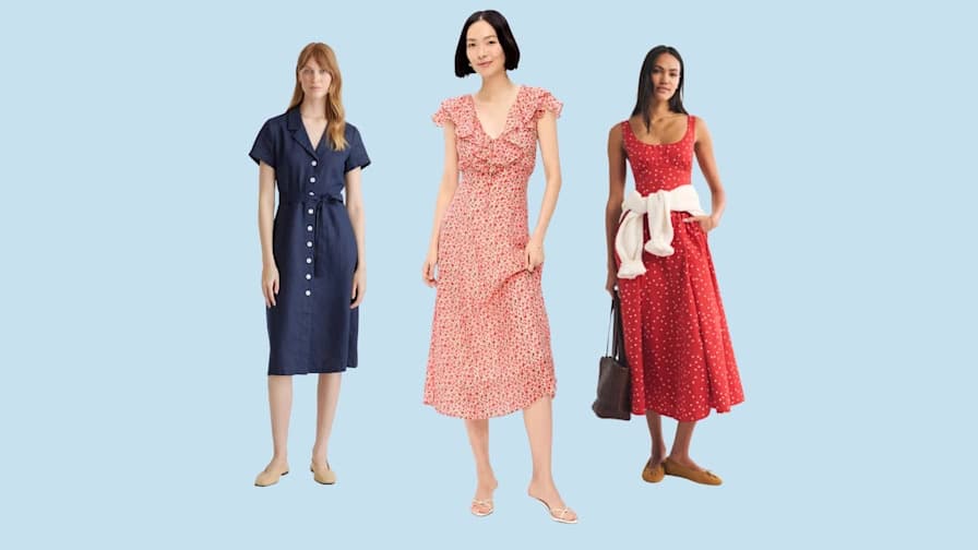 Angela Foster’s petite spring capsule favors V-necks and cropped styles