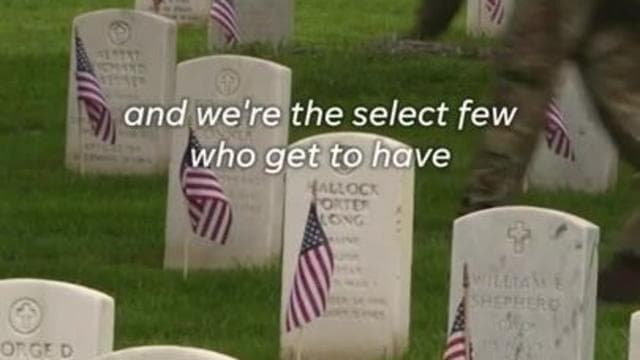 Arlington National Cemetery places 260,000 flags ahead of Memorial Day