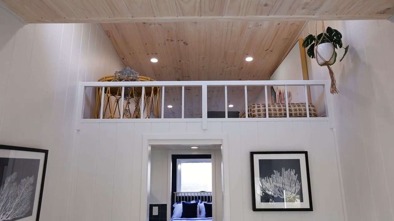 Australian tiny home Arcadia adds downstairs bedroom and walkthrough bath