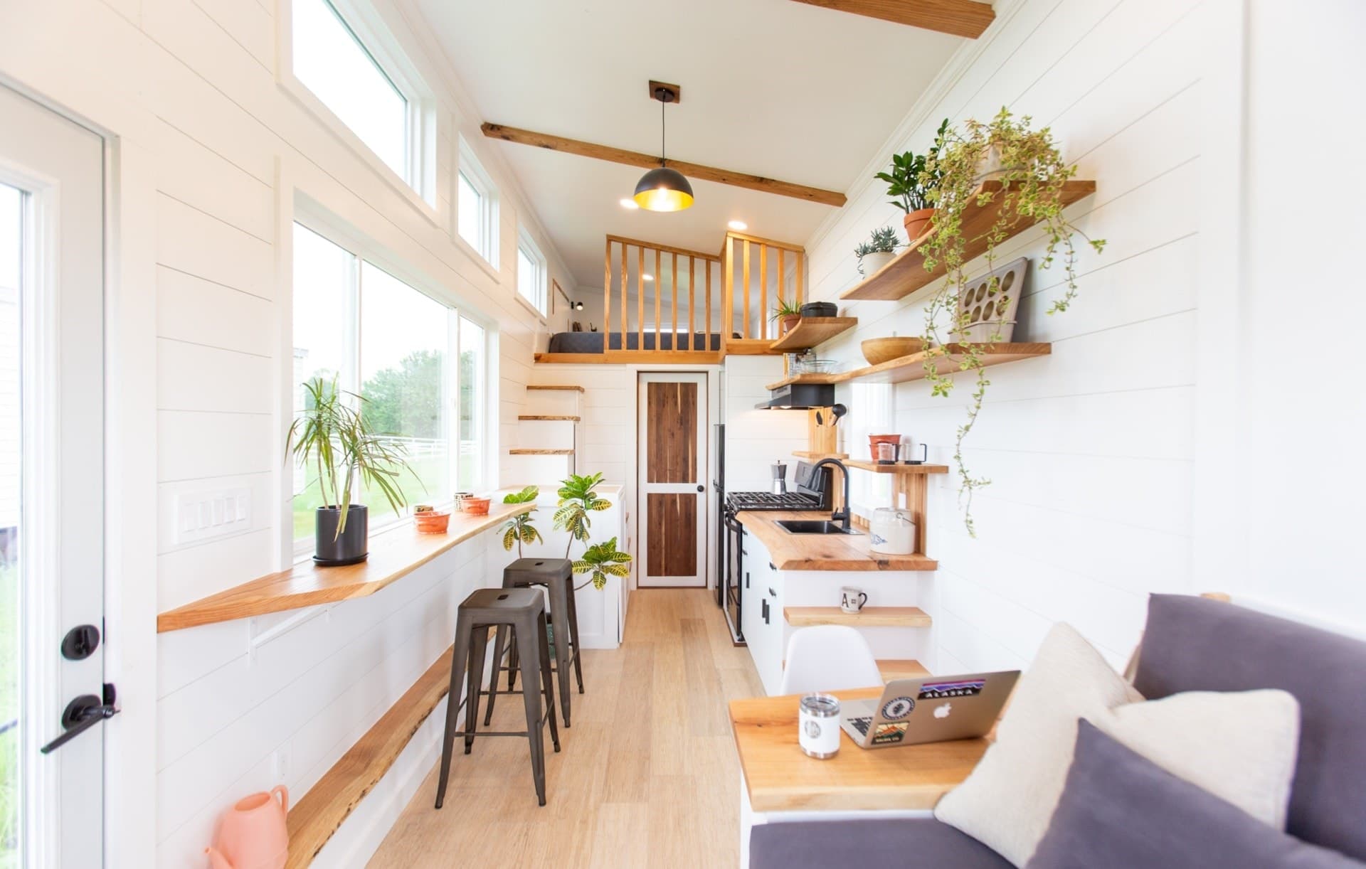 Compact 320-Square-Foot Tiny House Delivers a Surprisingly Capable Interior