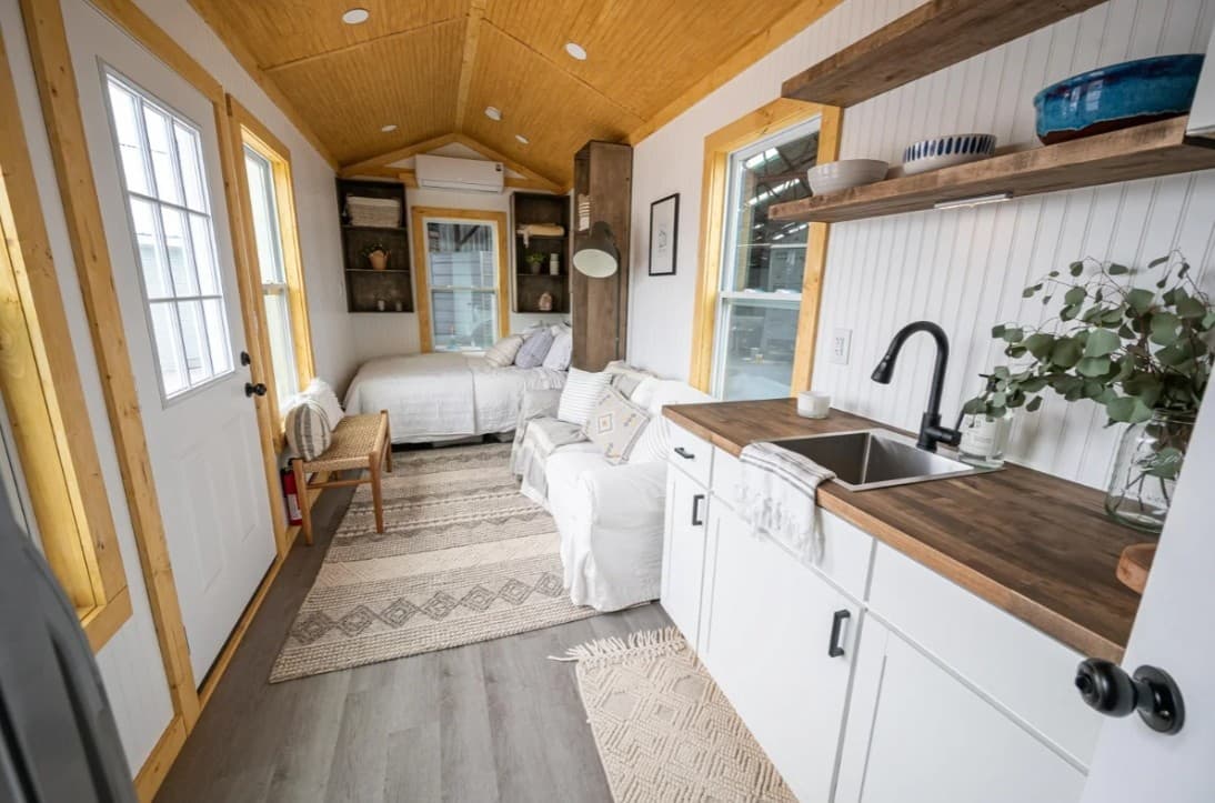 24-Foot Two-Bedroom Tiny House in Holland $25K Customizable DIY-Ready