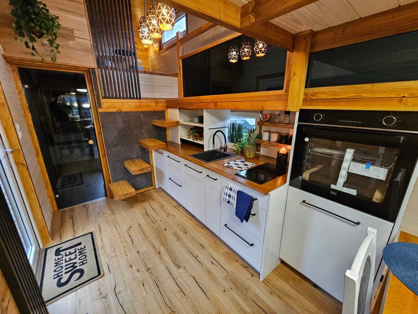 Luxury tiny house Lena blends mobility with spacious comfort