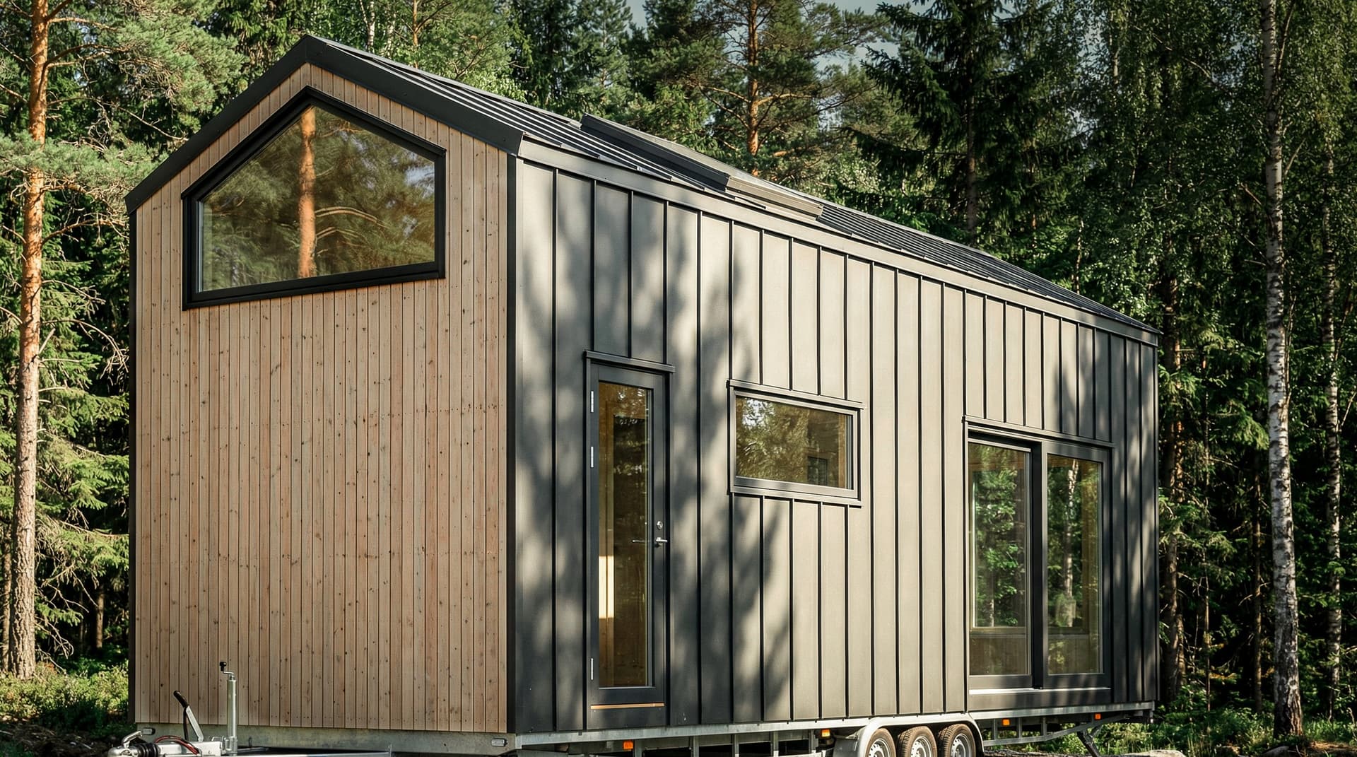 Tulki Tiny Home Blends Warm Timber, Light, and Modern Design