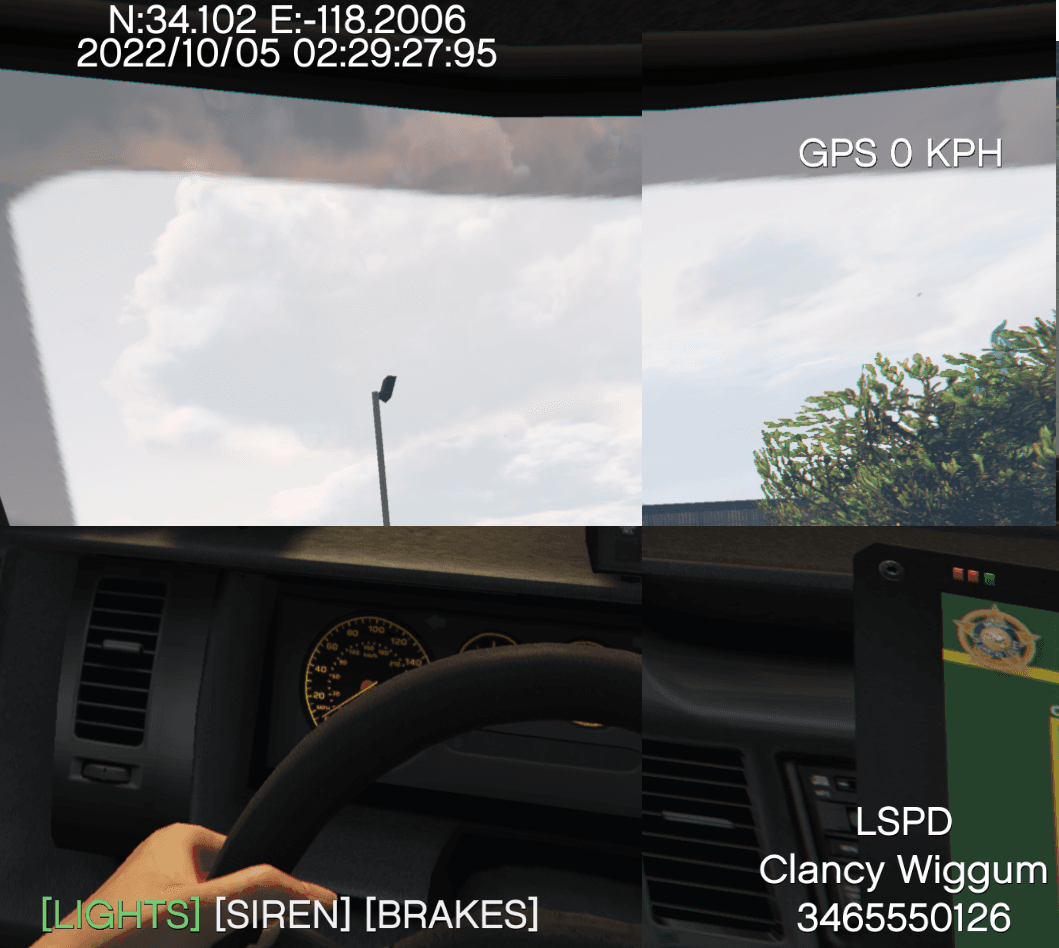 PatrolDash adds realistic dashcam view to LSPDFR patrols