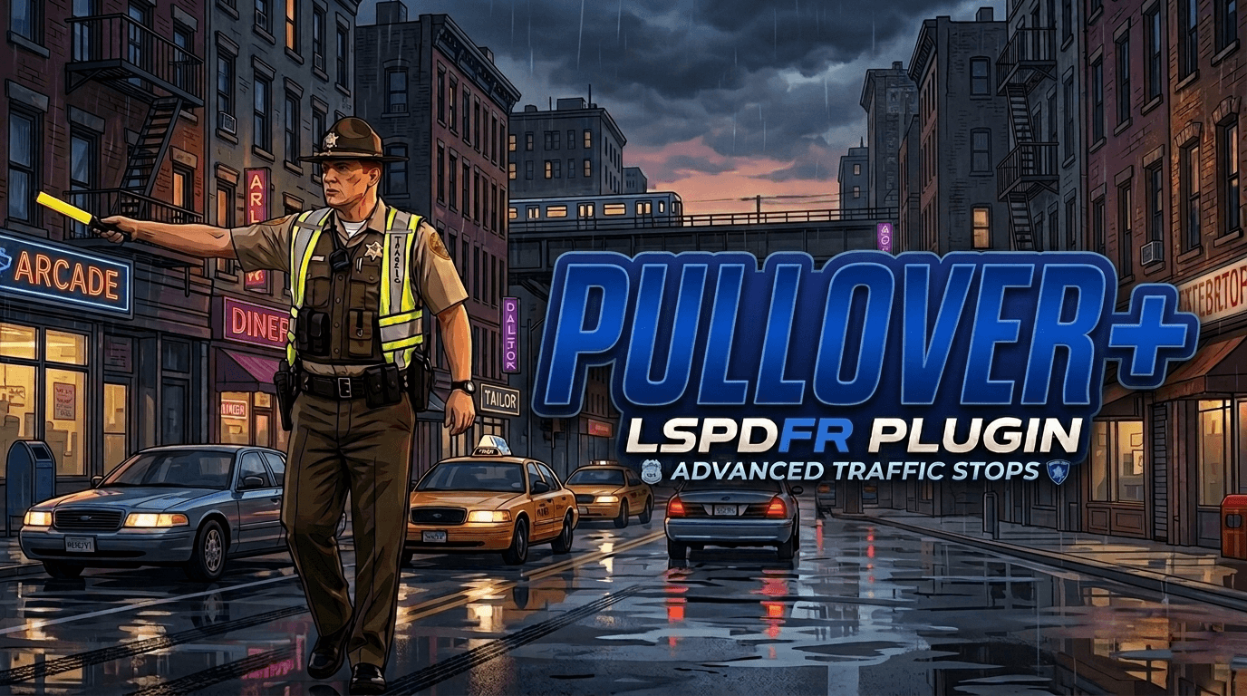 Pullover Plus adds smarter on-foot traffic stops to LSPDFR