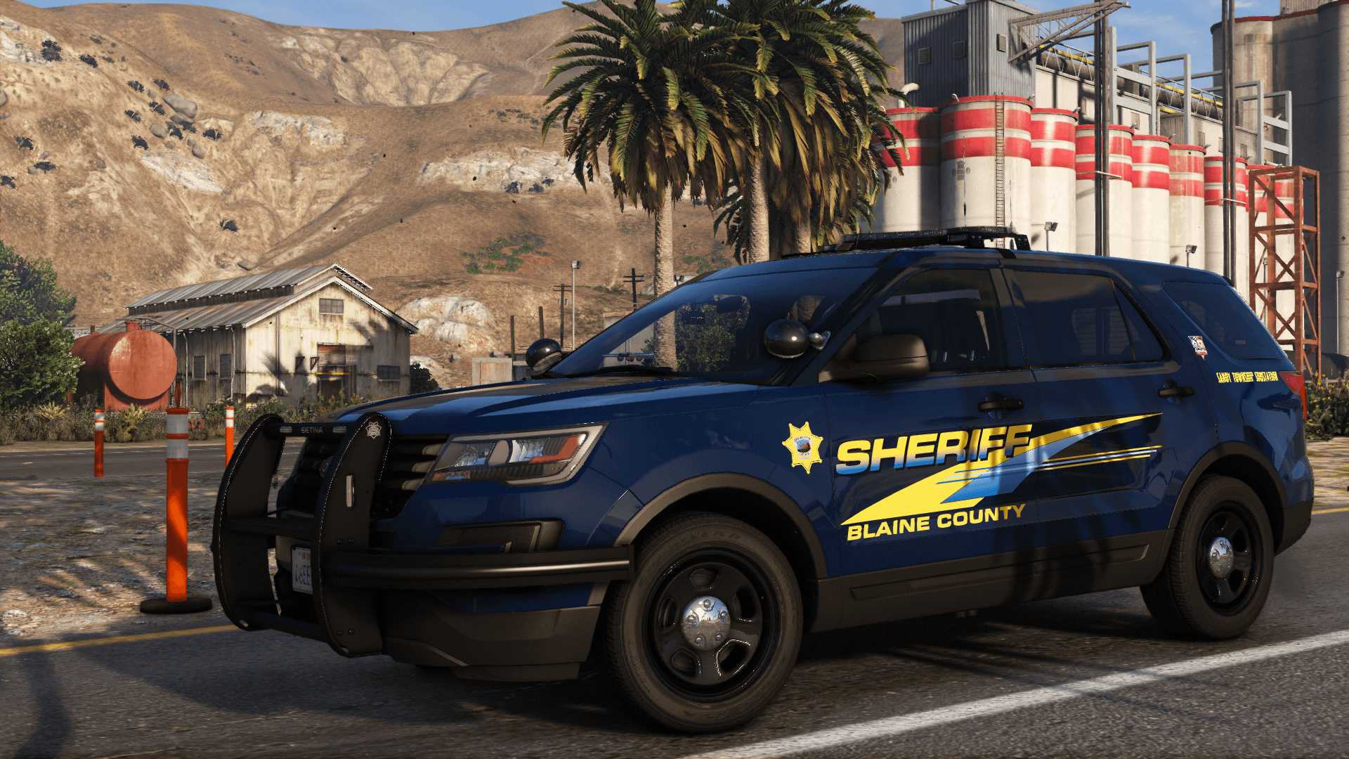 Blaine County Sheriff pack adds flexible, reflective fleet options to GTA V