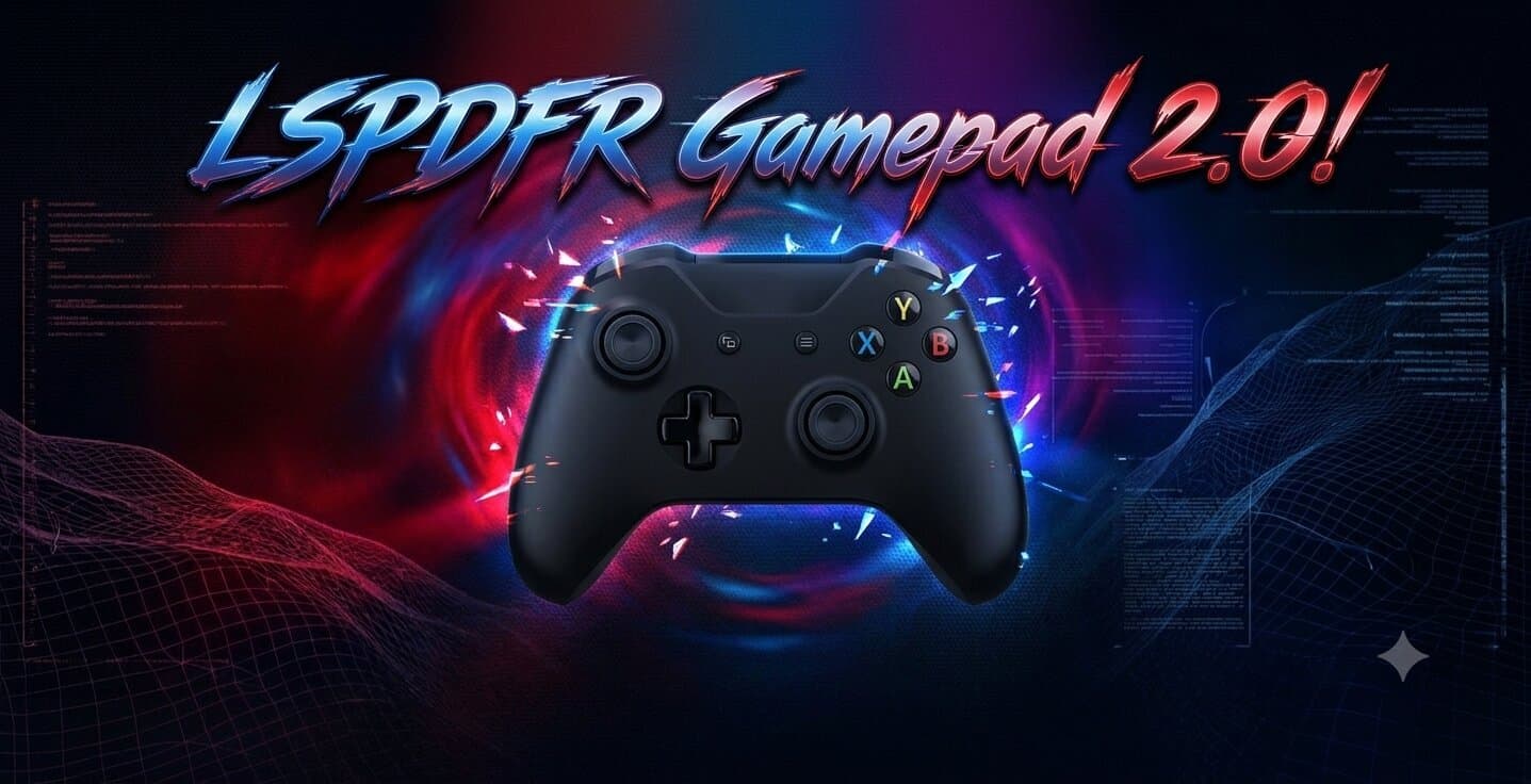 LSPDFR Gamepad mod streamlines controller controls for complex patrol setups