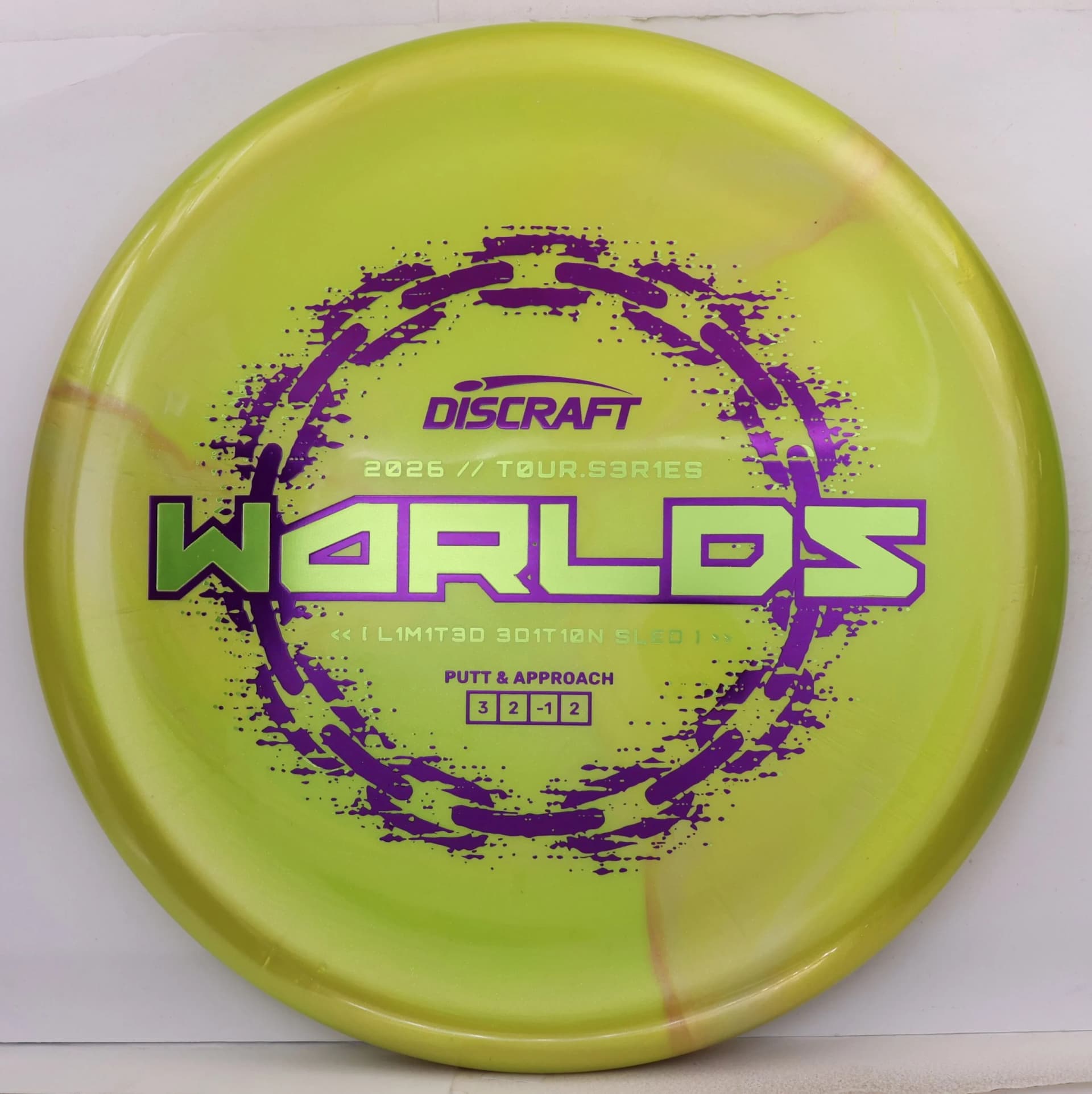 Discraft adds Worlds-themed Z Sled to stock lineup
