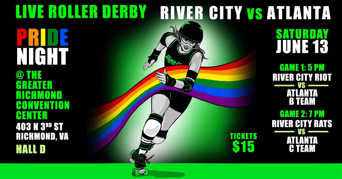 River City Roller Derby stages Pride weekend doubleheader against Atlanta teams