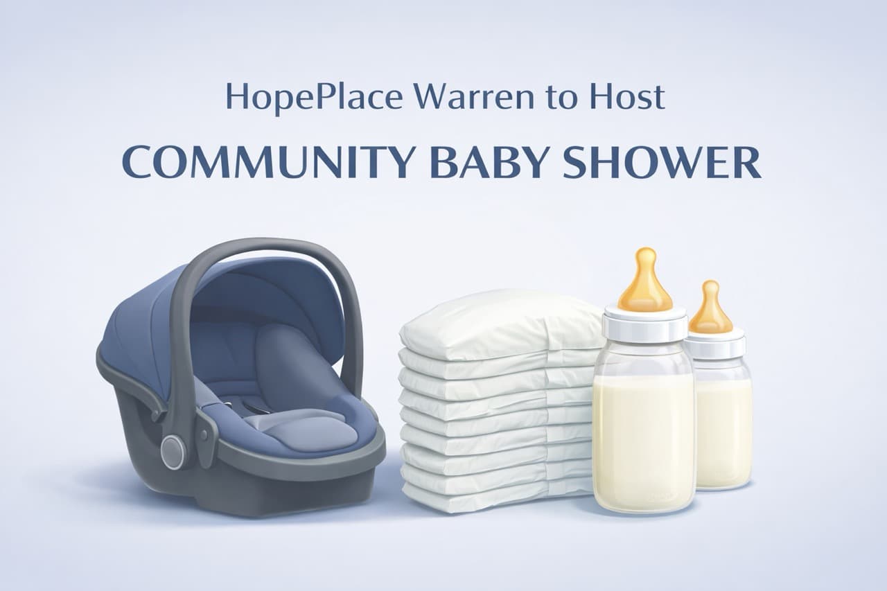 HopePlace Warren Hosts Community Baby Shower With Free Infant Essentials and Safety Prizes