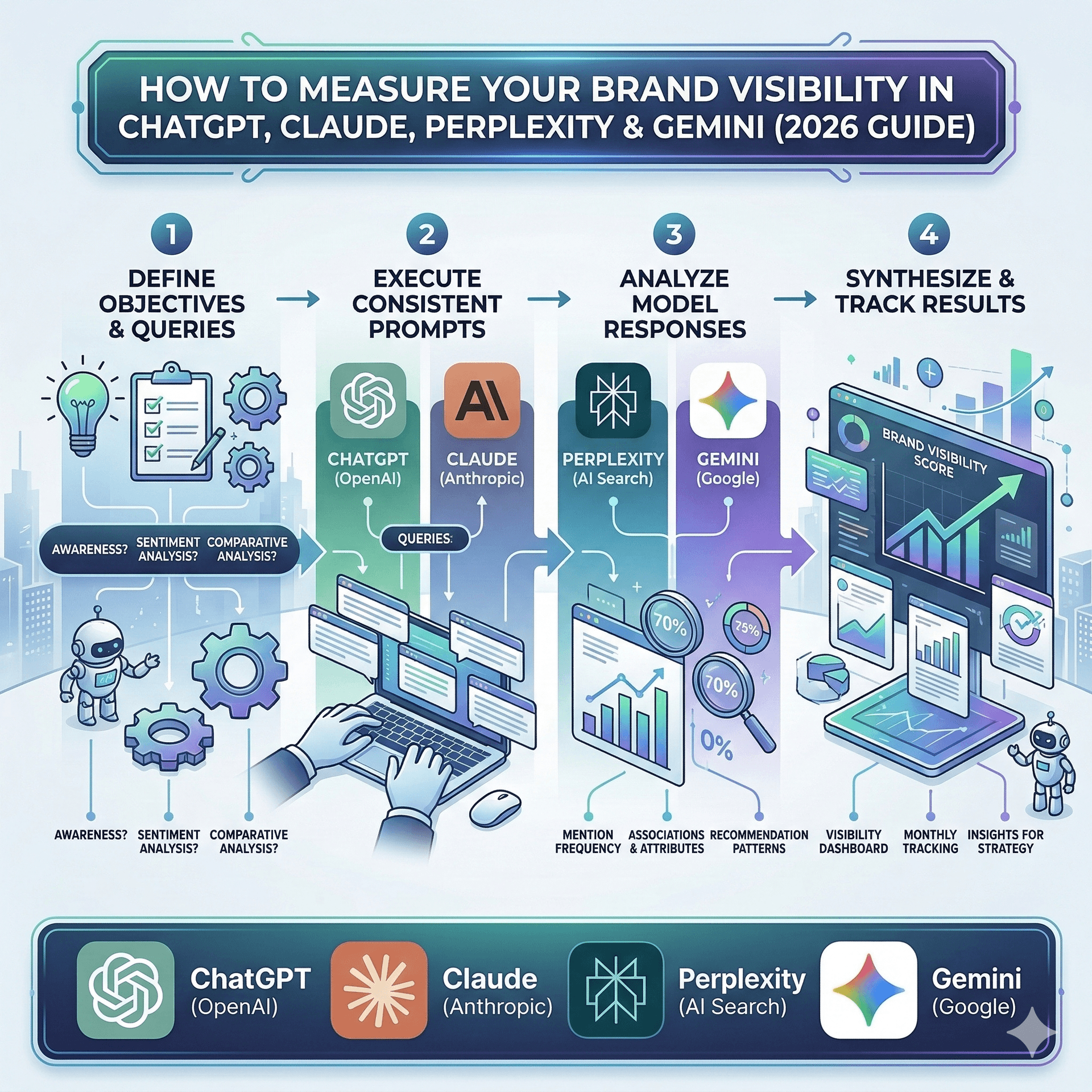 How can I automate brand visibility tracking across generative AI platforms in 2026