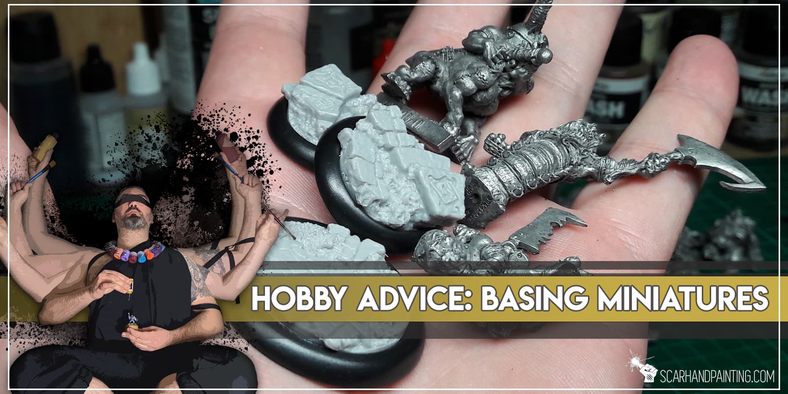 Fast, Repeatable Basing and Display Techniques for Competition, Commissions, and Tabletop Miniatures