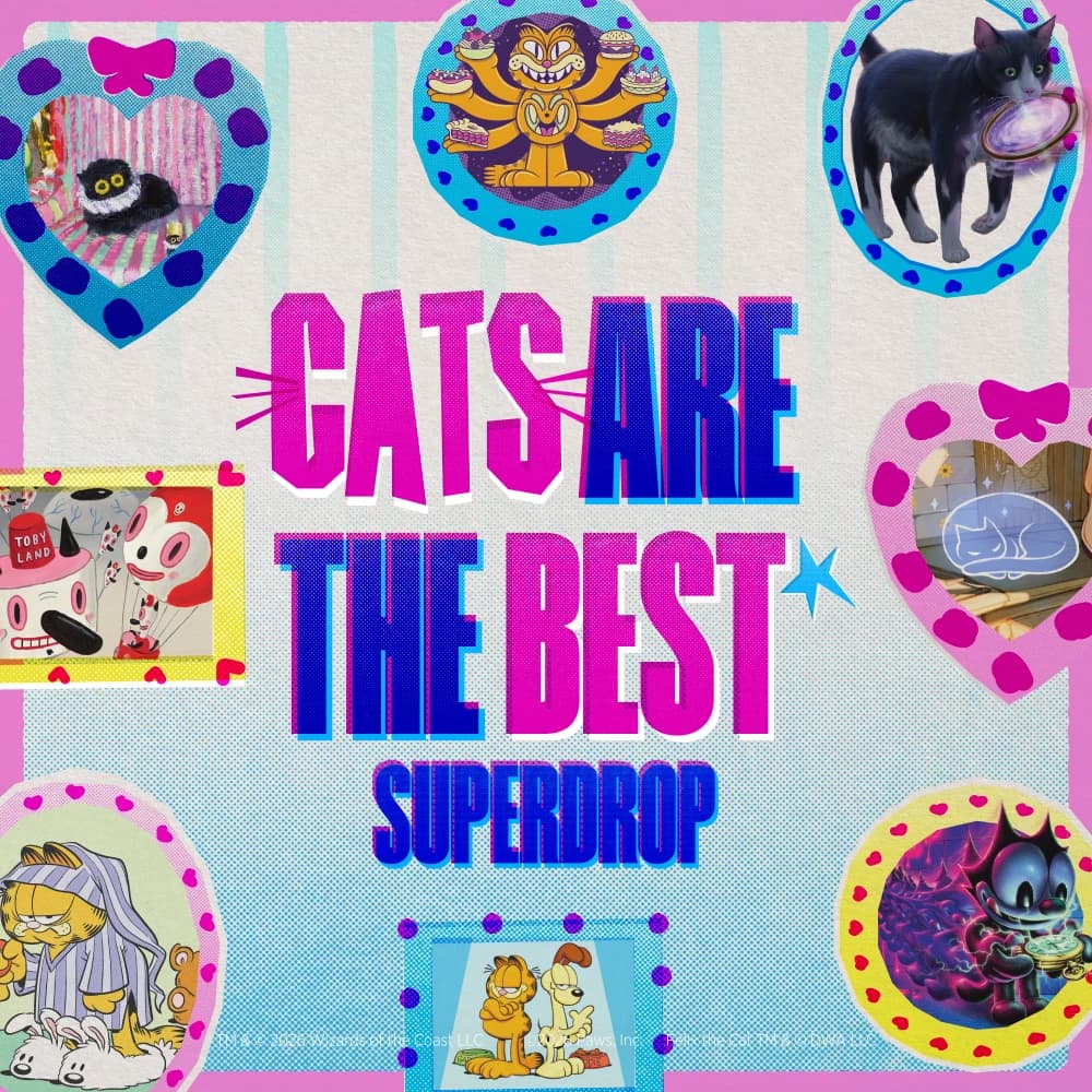 Wizards crowns cats the Secret Lair winners with June Superdrop