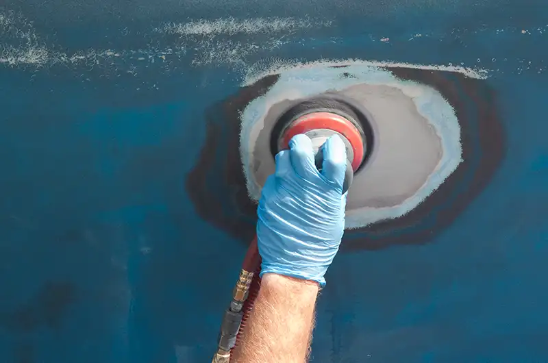 Weekend fiberglass repairs for boat owners: patch holes, blisters, delaminations
