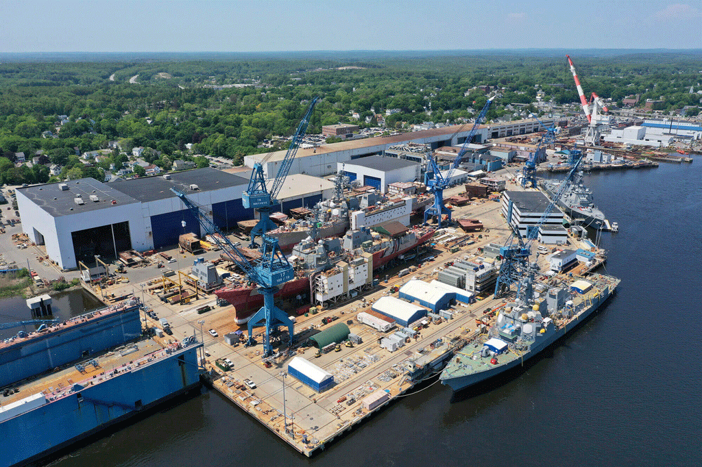 Bath Iron Works starts work on future USS Thomas G. Kelley destroyer