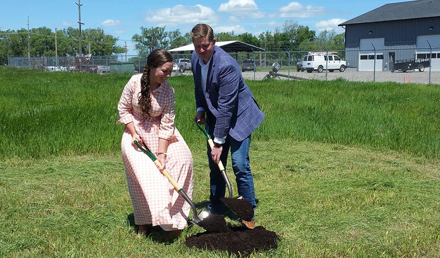 La Grande Business and Technology Park ready for industry, near I-84