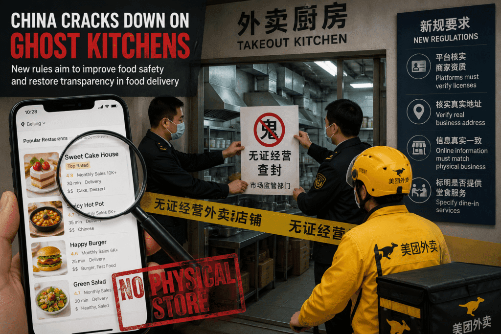 China cracks down on ghost kitchens after cake complaint exposes fraud