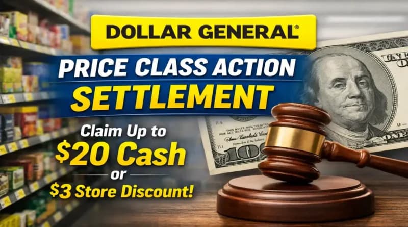 Dollar General Agrees to Settlement in New Jersey Class Action Lawsuit