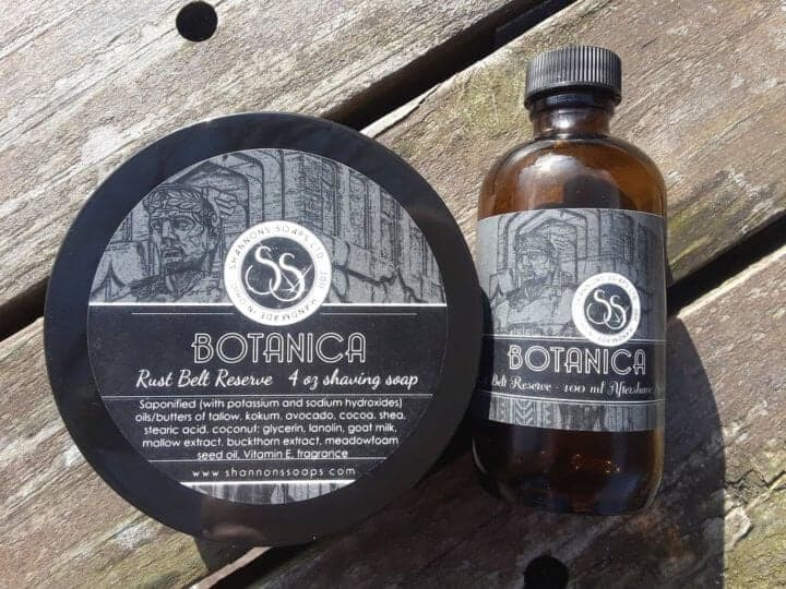 Shannon’s Soaps Botanica brings a modern chypre to wet shaving