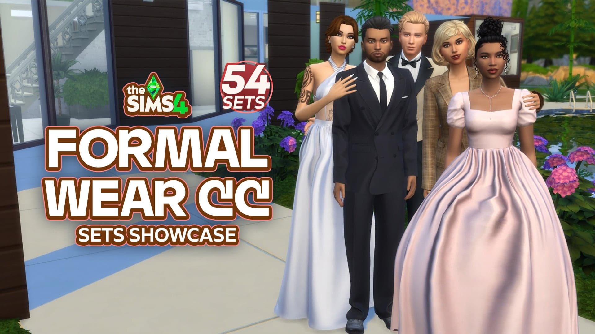 54 formalwear CC sets to dress The Sims 4 for big moments
