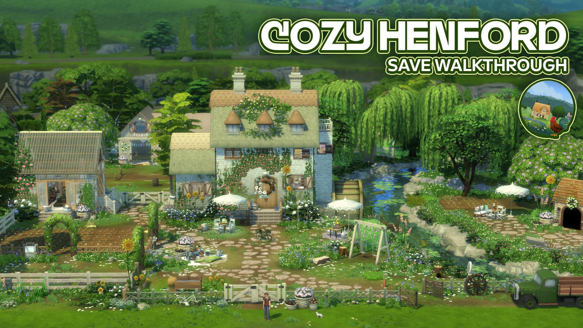 Cozy Henford save file reimagines The Sims 4 countryside world
