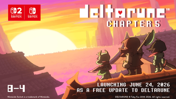 Nintendo adds DELTARUNE Chapter 5 as free Switch update