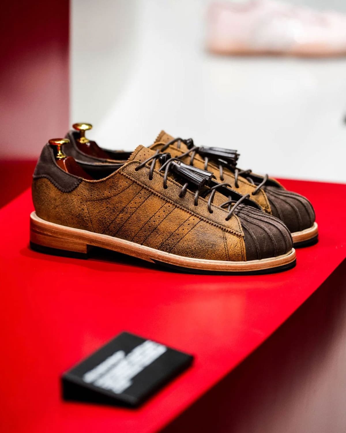 CLOT x adidas Superstar Coffee Dress Shoe Drops March 7, 2026