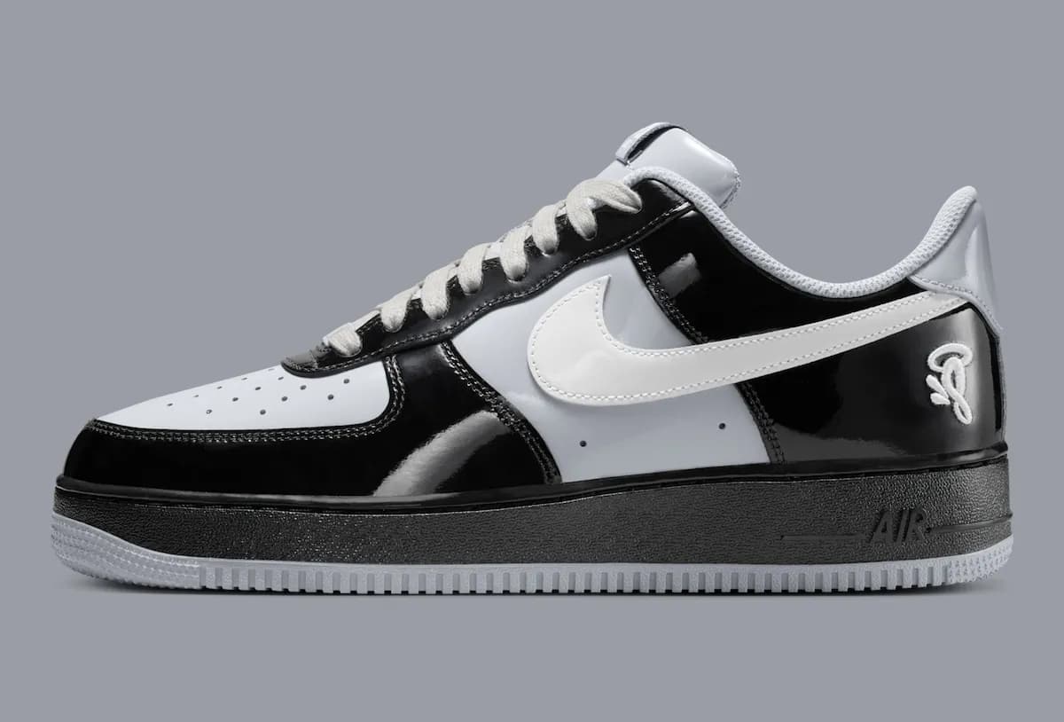 Central Cee SYNA WORLD Nike Air Force 1s Debut Patent Leather, UK-Exclusive