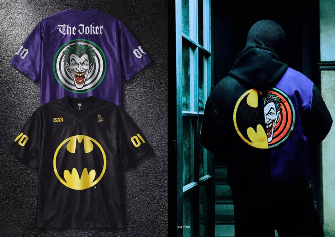 OVO and DC Team Up for a Bold Batman and Joker Streetwear Drop