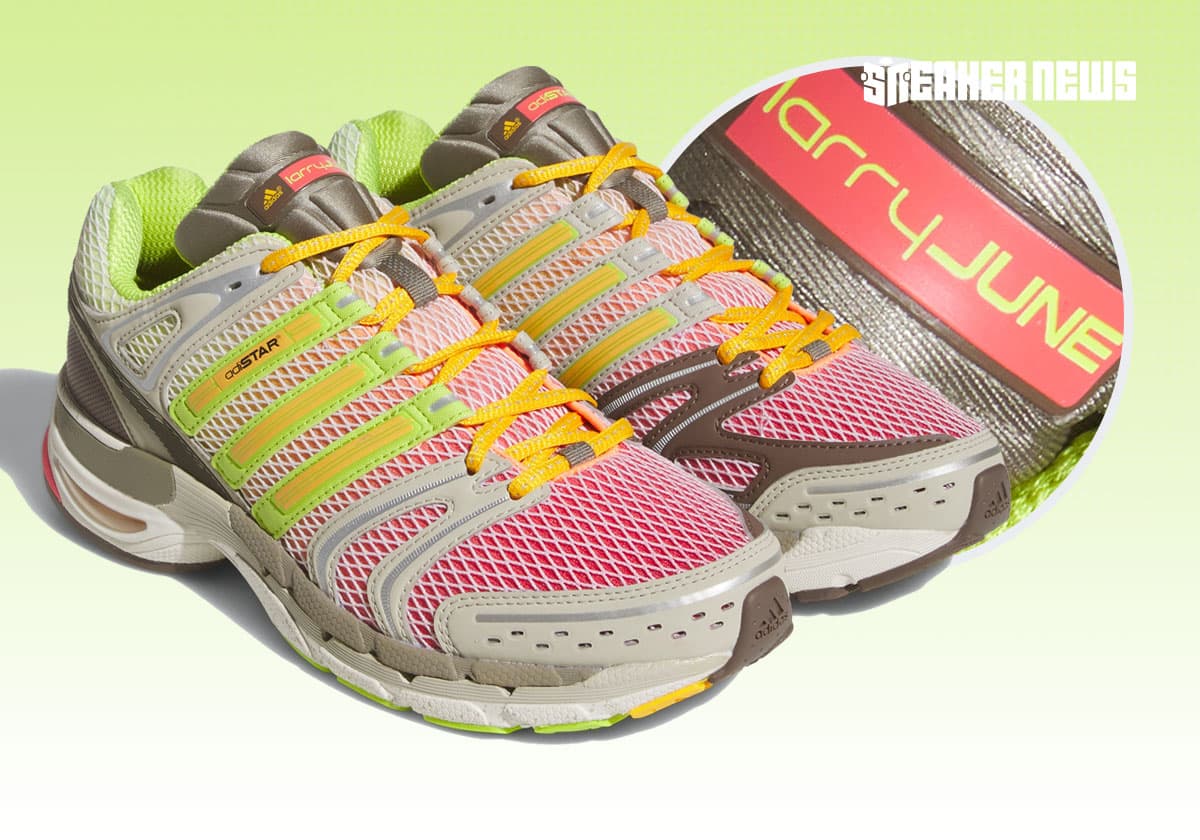 Larry June’s adidas Adistar Control 5 gets broader August launch
