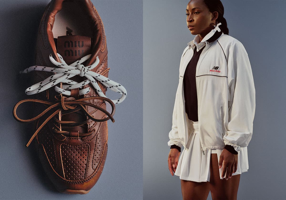Coco Gauff fronts Miu Miu x New Balance’s Wimbledon capsule