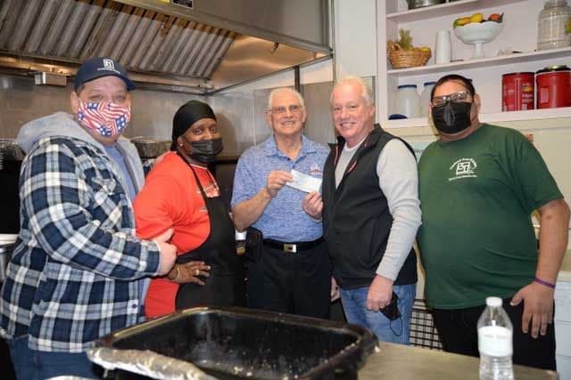 Vineland Elks donate $2,000 to soup kitchen, PAL programs