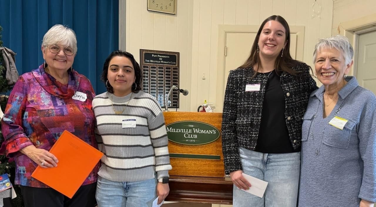 Millville High Seniors Share Goals, Plans With Local Woman's Club