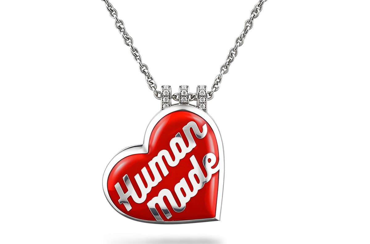 Pharrell’s JOOPITER to Auction Jacob & Co. x HUMAN MADE Heart Pendant