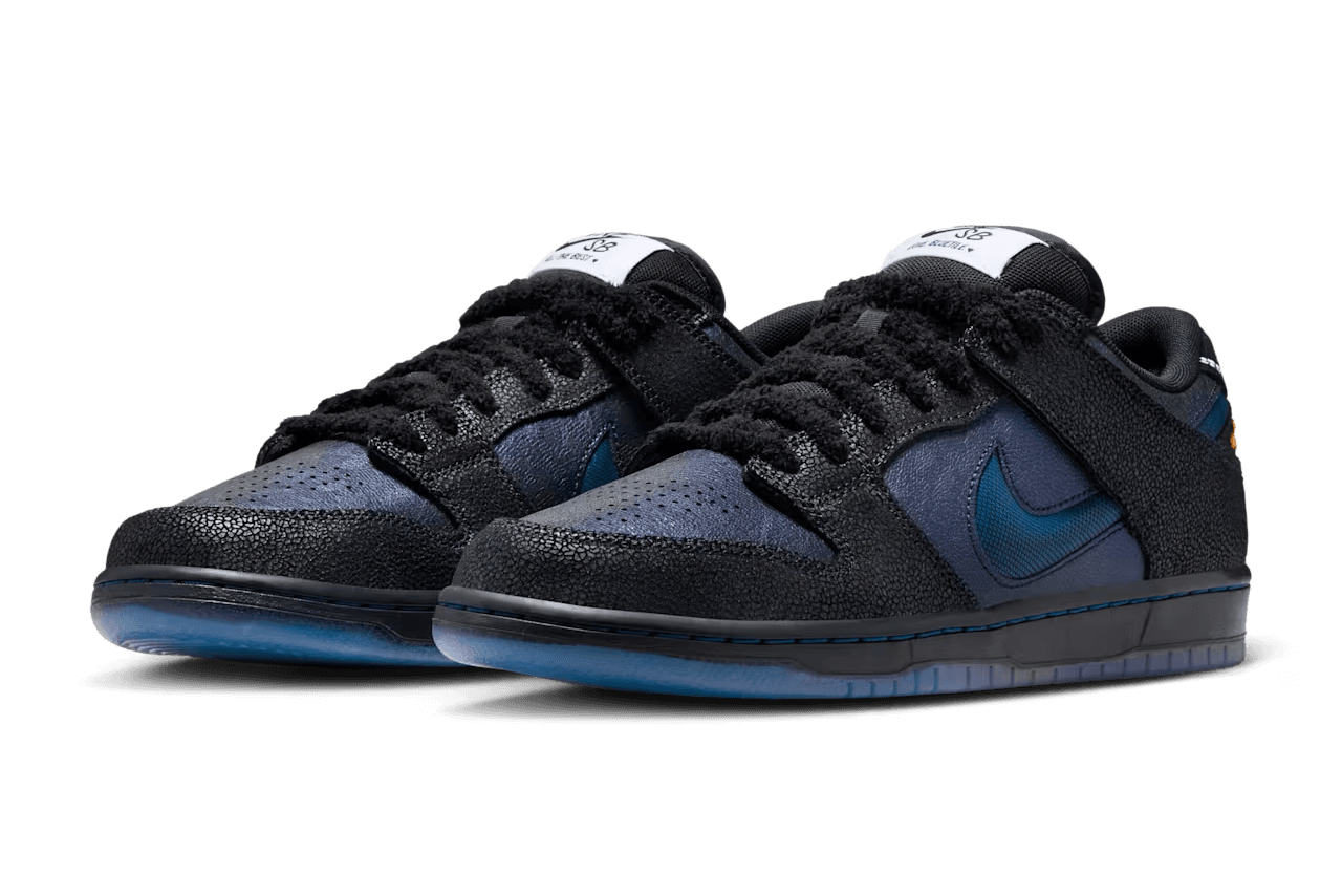 Bluetile and Nike SB debut butterfly-themed Dunk Low Pro QS