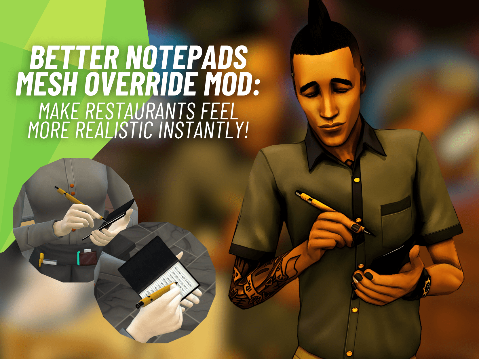 Better Notepads mod gives The Sims 4 a small polish boost