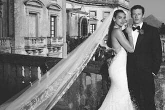 Dua Lipa reveals Chanel wedding gown in Sicily celebration with Callum Turner
