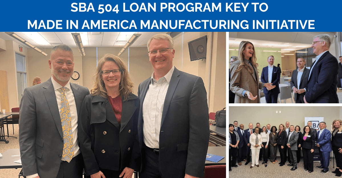 U.S. SBA Announces 'Made in America' Loan Guarantee To Boost Manufacturing (90% Guarantee)