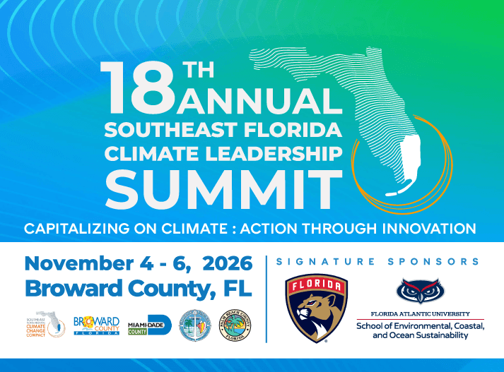 Broward County to host 2026 Southeast Florida climate summit