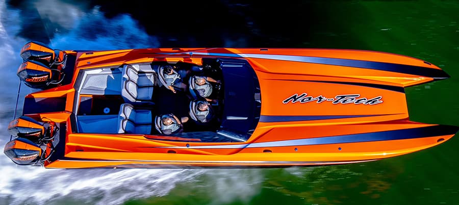 Nor-Tech marks 35 years with 4000 Roadster catamarans in Cape Coral run