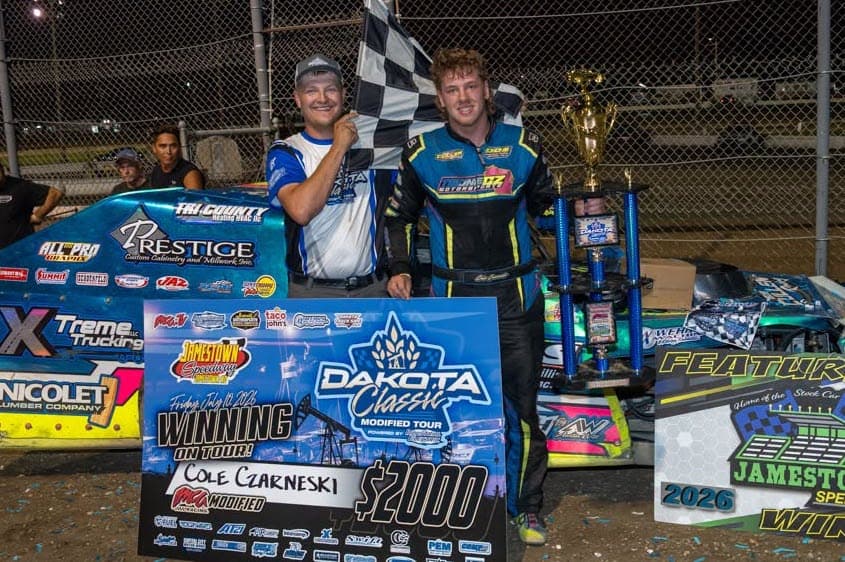 Jamestown Speedway draws Midwest racers for competitive July 10 night