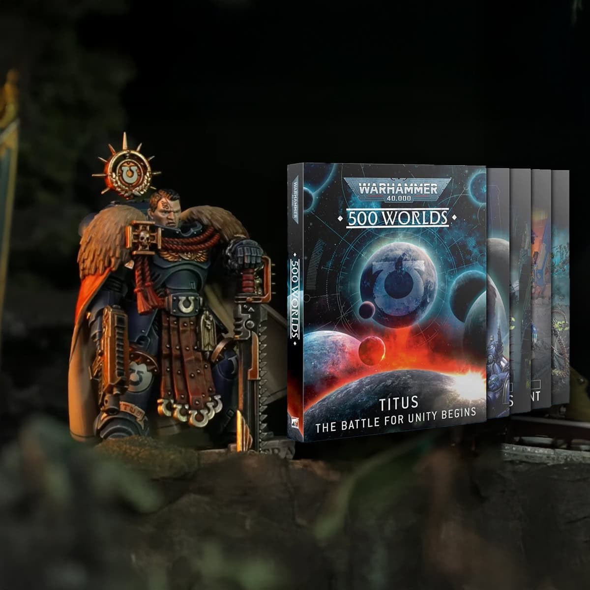 Win Captain Titus vs Huron Blackheart Combat Patrol bundle by March 10