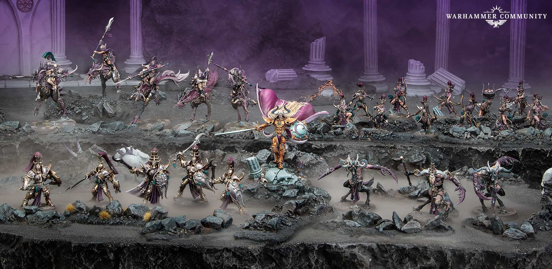 Warhammer previews Lord of Hysteria and Decadent Host boxed set